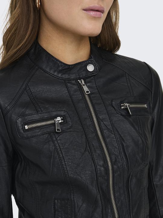 Produktbild Only Reissverschluss Kunstlederjacke Kunstlederjacke (44)