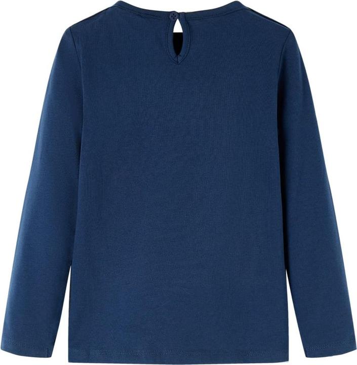 Immagine prodotto VidaXL Camicia da bambino a maniche lunghe blu navy 140,Materiale: 95 % cotone (140)
