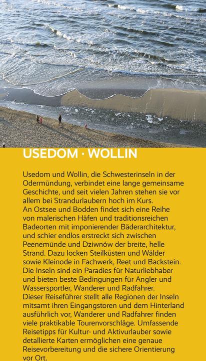 Produktbild Reiseführer Usedom und Wollin (Deutsch, Wolfgang Kling, Grazyna Kling, 2022)