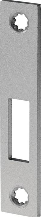 BKS Schliessblech S413 Stahl silber Breite 20 x Länge 105 mm käntig DIN links / rechts flach (Schliessblech)