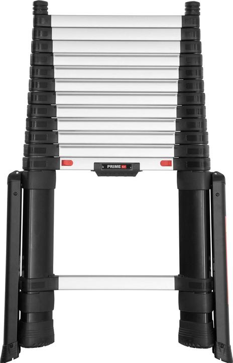 Productafbeelding Günzburger steps telescopische ladder Prime Line 13 treden 4,10 meter (Enkele ladder, 410 cm)