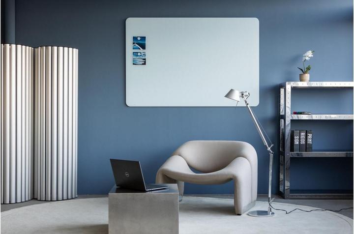 Actual product image Legamaster Glass board matte 7-104164 round corner 100x200cm chilly lake (200 x 100 cm)