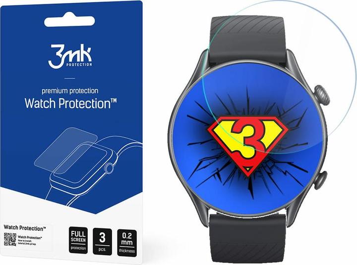 Image du produit 3MK protective film Watch Protection ARC for Xiaomi Amazfit GTR 3 Pro