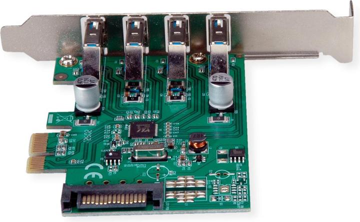 Immagine prodotto Value Scheda PCI Express, USB 3.2 Gen 1, 4 porte