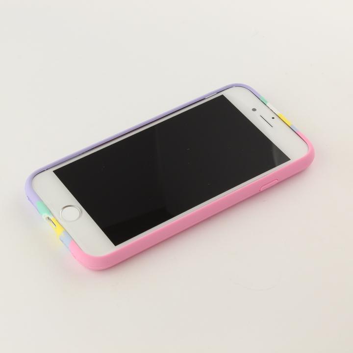 Produktbild PhoneLook Hülle Soft Touch multicolors rosa t (Apple iPhone 7)