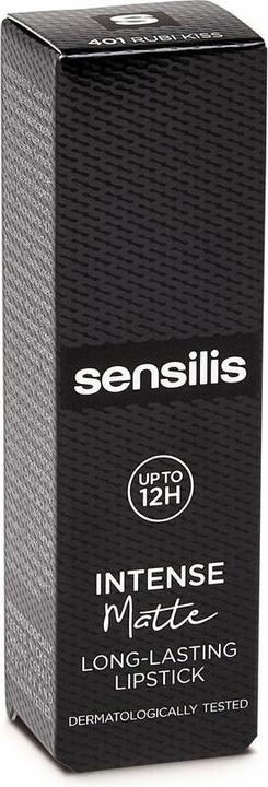 Image du produit Sensilis Intense Matt Lipstick 3.5ml Tone 401 (401-Rubi Kiss)