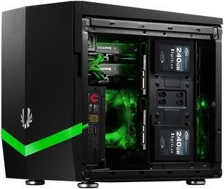 Produktbild BitFenix Colossus Micro-ATX, schwarz, o. NT (mATX, Mini-ITX)