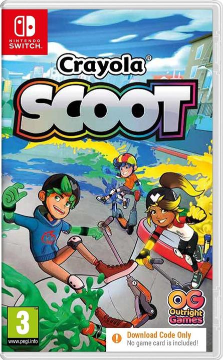 Image du produit Nintendo Crayola Scoot ( Code in a box) (Switch, Switch Lite, Switch OLED)
