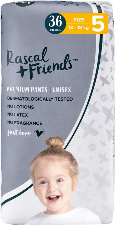 Produktbild Rascal+Friends Premium Pants (Gr. 5, Tragepack, 36 Stück)