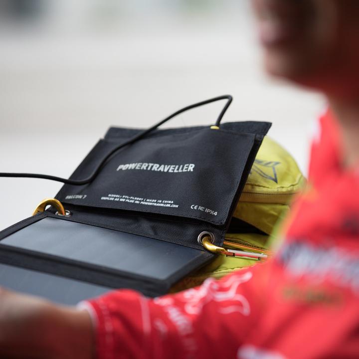 Image du produit Powertraveller Chargeur solaire Falcon 7 avec 1x USB-A output