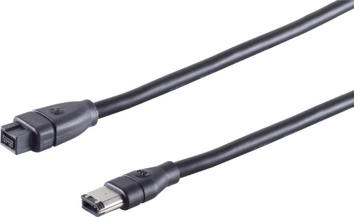 Actual product image Shiverpeaks S CONN maximum connectivity FireWire connection cable, IEEE 1394B cable, 9-pin connector to 1394A (1.80 m, FireWire)