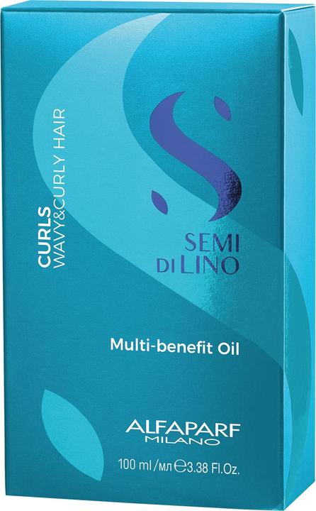 Image du produit Alfaparf Huile Multi-Bénéfices Semi Di Lino Curls (100 ml)