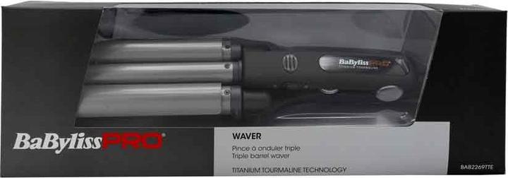 Immagine prodotto BaByliss Pro Tormalina di titanio Tormalina Triple wave lensing (19 mm, 22 mm)