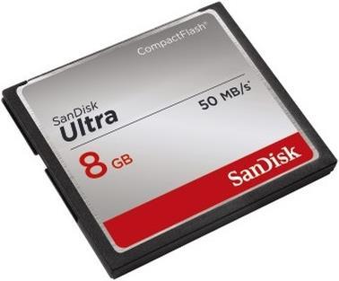 Produktbild SanDisk CF Card 8GB, Ultra 50MB/s