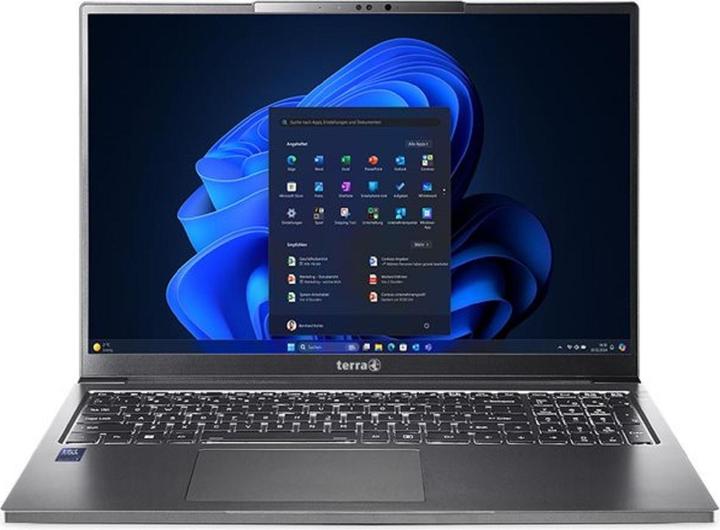Produktbild Terra MOBILE 1671L Ultra 7-258V W11P - Copilot+PC - Notebook - Core Ultra 7 (16", 32 GB, 1000 GB, Nummernblock)