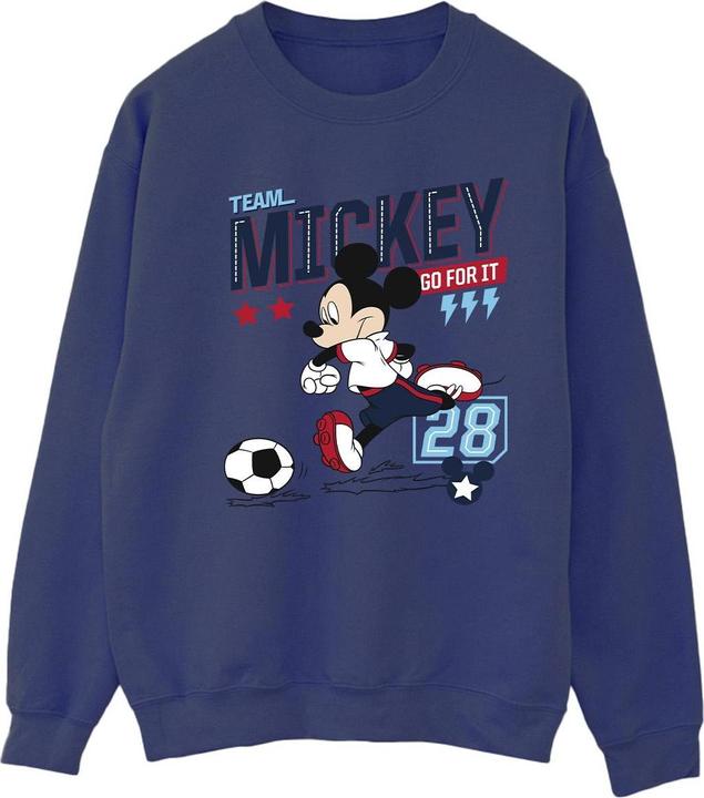 Disney Mickey Mouse Team Mickey Football Sweatshirt (M)