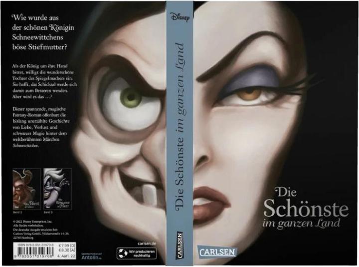 Produktbild Disney – Villains 1: Disney Villains: Die Schönste im ganzen Land (Serena Valentino, Walt Disney, Ellen Kurtz, Deutsch)