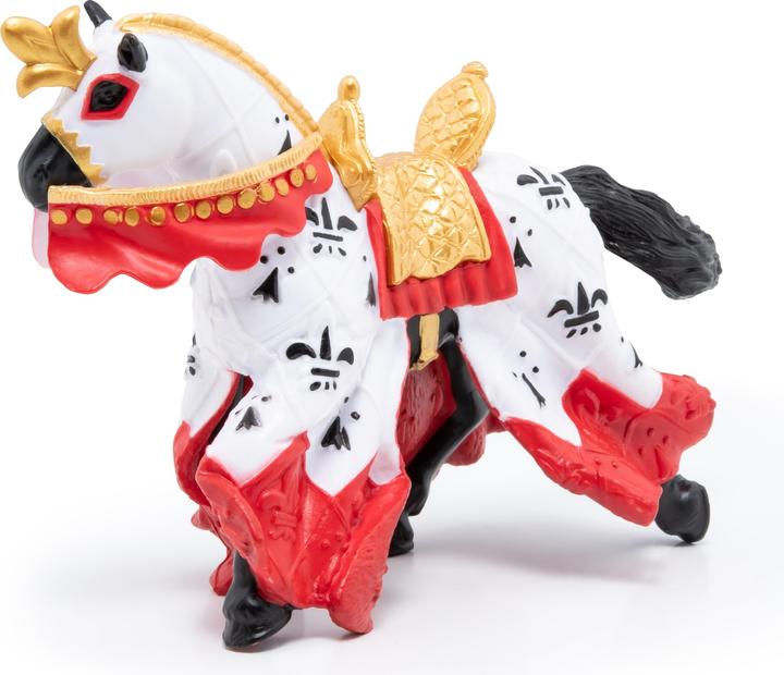 Actual product image Papo King Arthur's horse red