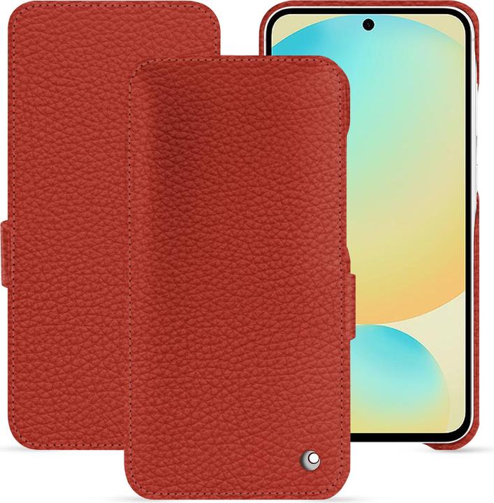 Actual product image Noreve Horizontal leather flap shell (Samsung Galaxy S24 FE)
