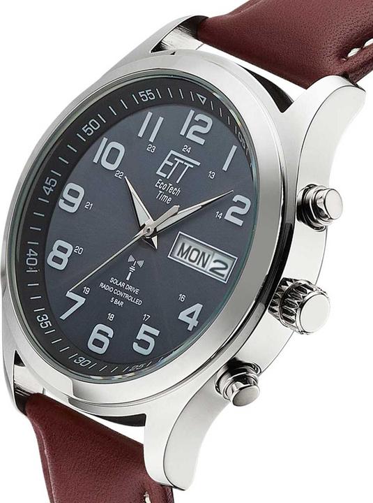 Produktbild Conrad Components Eco Tech Time Solar Drive Funk Gobi Herrenuhr (Chronograph, 40 mm)