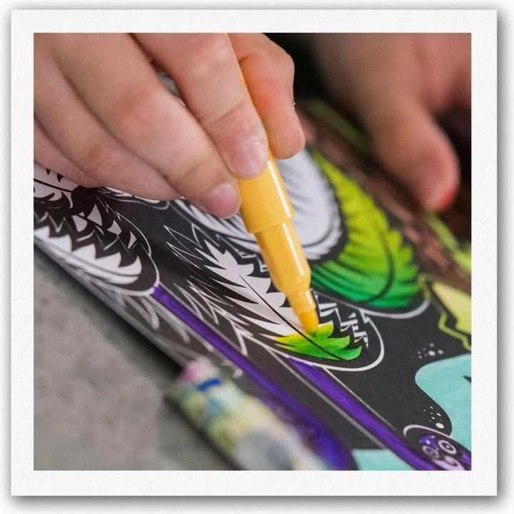 Actual product image Chameleon Airbrush Blend & Spray Set 12 Markers (Multicoloured, 12 x)