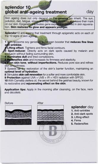 Actual product image Bella Aurora SPLENDOR 10 tratamiento anti-edad SPF20 50 ml (50 ml, Day cream, SPF 20)