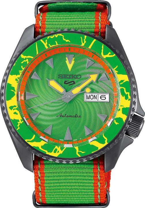 Image du produit Seiko 5 Sport Street Fighter V BLANKA Édition limitée (Montre analogique, 43 mm)