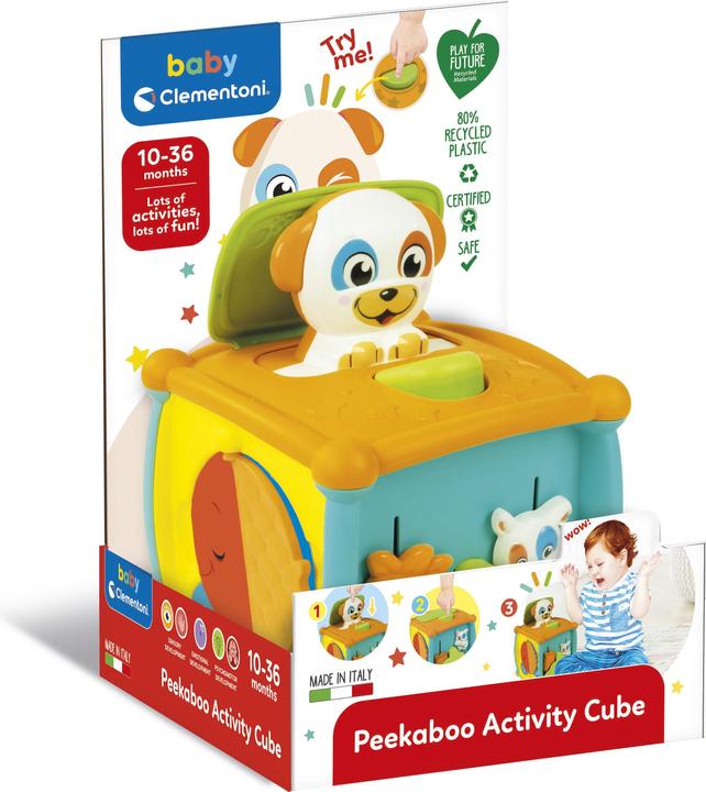 Image du produit Clementoni Bébé - Cube d'activités