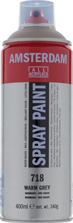Image du produit Amsterdam Peinture en aérosol (Gris chaud, 400 ml)