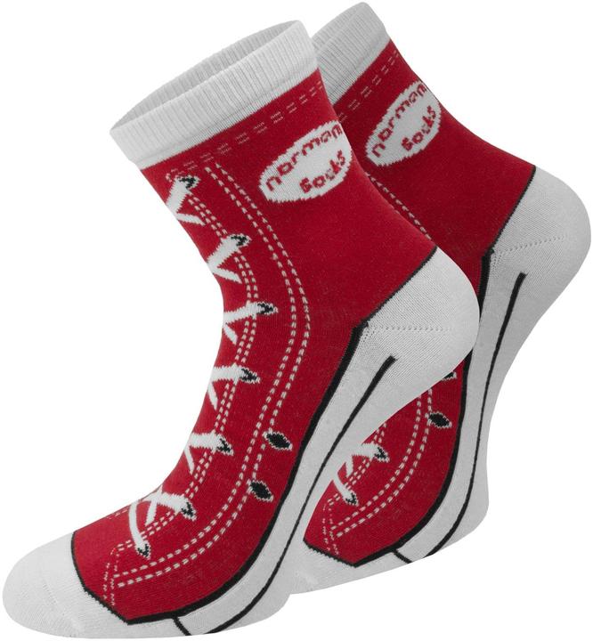 Actual product image Normani 4 pairs of shoe design socks (pack of 4, 35 - 38)