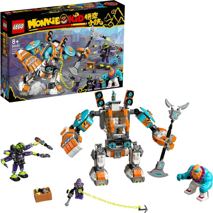 Actual product image LEGO Monkie Kid Supermeca de Carga de Sandy (80025, LEGO Monkie Kid)