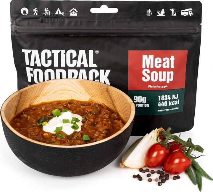 Actual product image Tactical Foodpack Meat Soup (90 g)