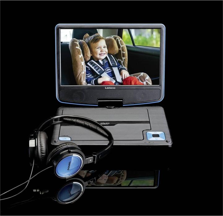 Produktbild Lenco Tragbarer Player DVP-910 (DVP910BLAU) (Tragbarer DVD-Player)