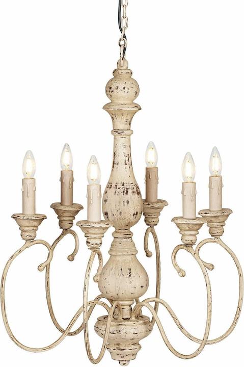 Image du produit Loberon Lampe à suspendre Greenwich blanc antique (60 cm)
