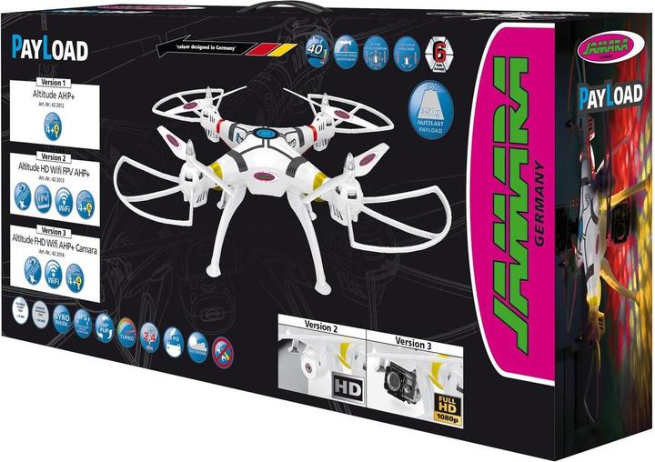Image du produit Jamara Payload Altitude FHD Wifi AHP+Camara Qua (7 min, 586 g)