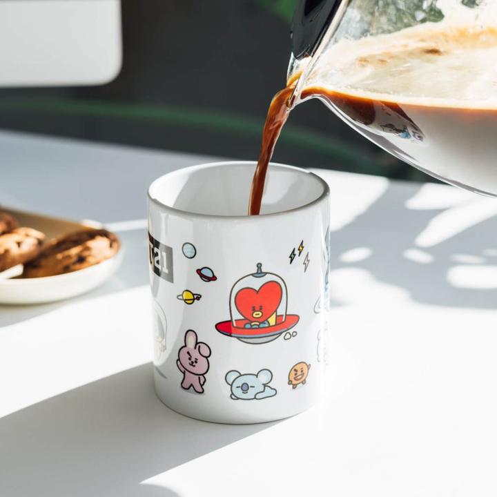 Image du produit BT21 Mug Mug à café Universtar Mug à café (350 ml, 1 x)
