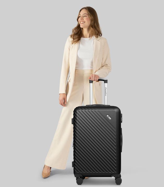 Actual product image Check.In Paradise 2.0 4 Rollen Trolley M 68 cm mit Dehnfalte (74 l, L (90 - 115l))