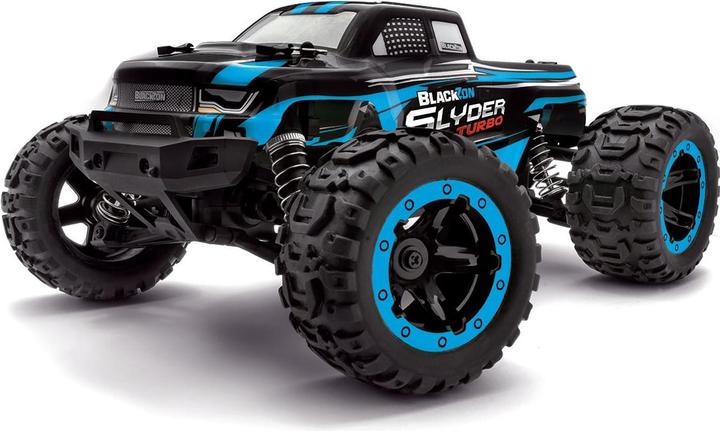 Blackzon - Slyder MT Turbo 1/16 4WD 2S Brushless - Blue (540209) (RTR Ready-to-Run)