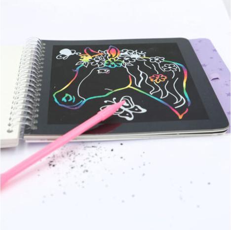 Actual product image Depesche Magic Scratch Book Mini Miss Melody
