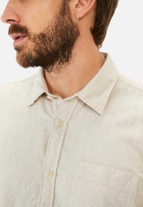 Actual product image Camel Active Langarm-Leinenhemd mit Soft-Wash-Veredelung (XXL)