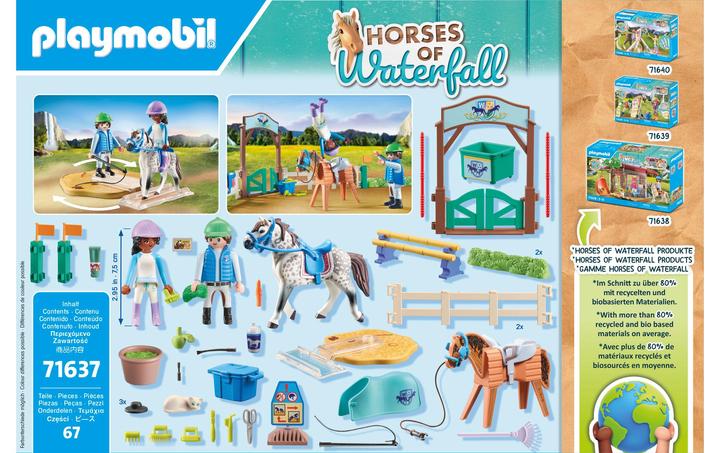 Actual product image Playmobil Modern riding school (71637, Playmobil Horses of Waterfall)