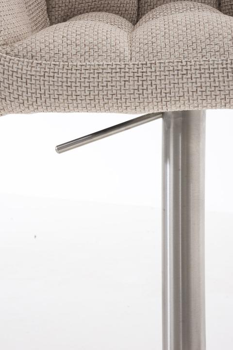 Actual product image CLP Barstool Damaso E Fabric, ivory