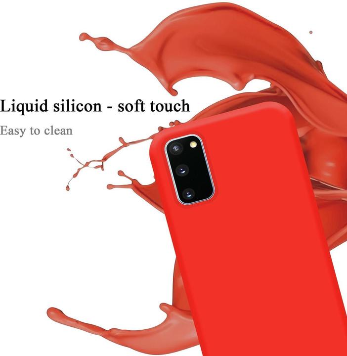 Produktbild Cadorabo TPU Liquid Silicone Case Cover (Samsung Galaxy S20 FE)