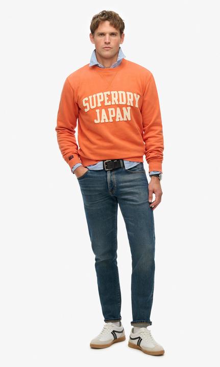 Actual product image Superdry VINTAGE ATHLETIC CREW Heren Trui (M)
