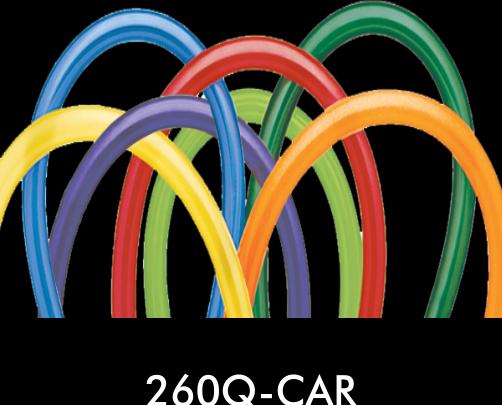 Produktbild Qualatex 100 Modellierballons Karnelval-Mischung L 180cm (100 x)