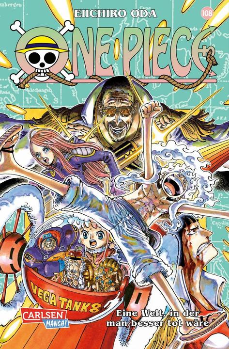 Produktbild One Piece 108 (Deutsch, Eiichiro Oda, 2025)