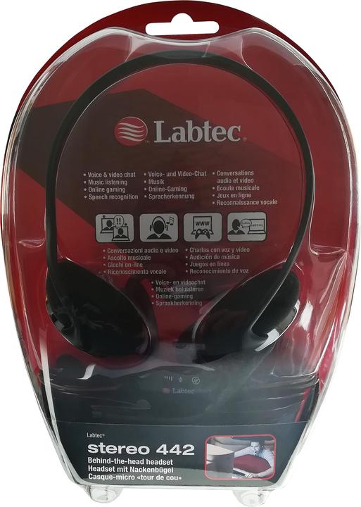 Produktbild Labtec Stereo Kopfhörer 442 (Kabelgebunden)