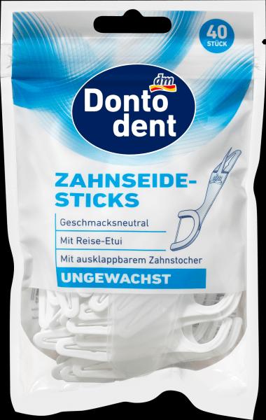 dm Dontodent Bâtonnets de soie dentaire