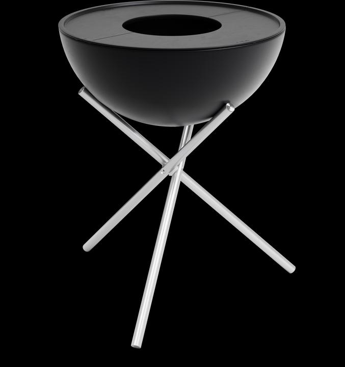 Actual product image Höfats BOWL 70 Plancha BBQ Set high (70 cm)