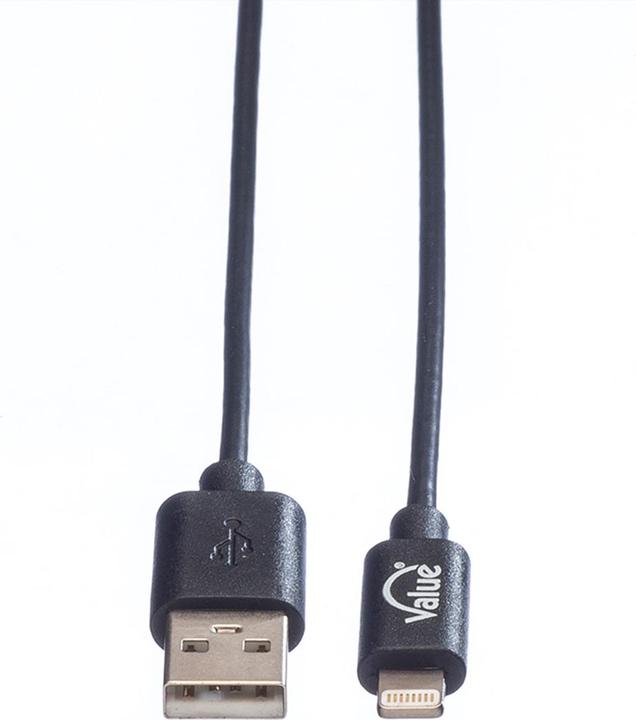 Image du produit Value USB A – Lightning (0.15 m, USB 2.0)